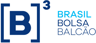 Logo da B3, a Bolsa de Valores Brasileira